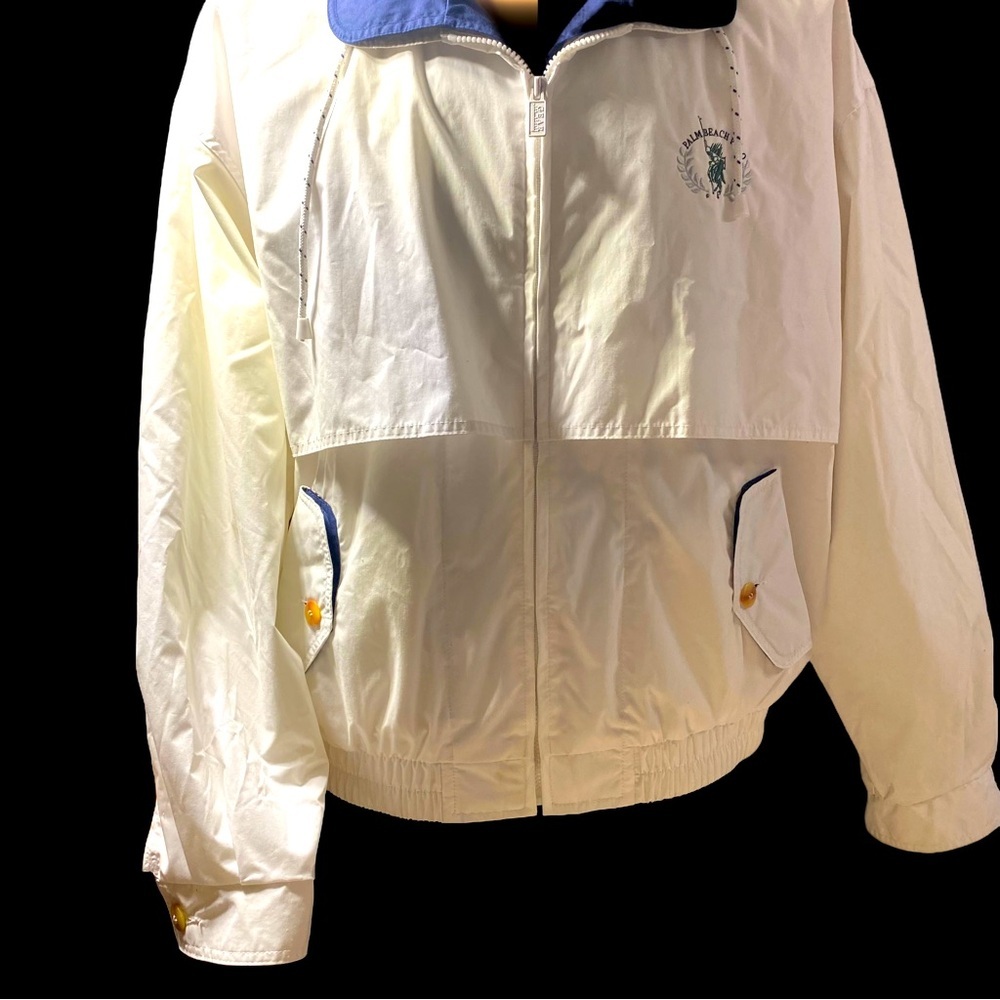 Vintage men’s xl windbreaker jacket 1990’s preppy